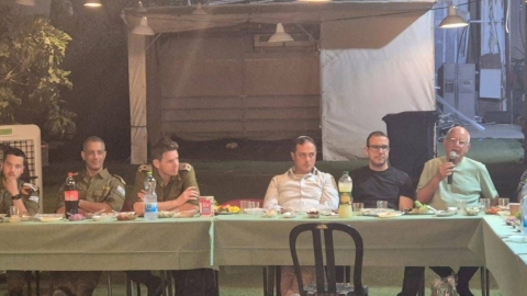מתנדבי צח”י שדות דן קיבלו הוקרה מרגשת - חדשות שדות דן ברמלוד נט