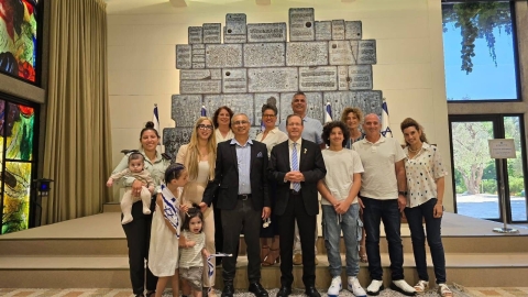 יוזמה קטנה – תקווה גדולה: ילד מבאר יעקב שינה את חייו של אב שכול - חדשות באר יעקב ברמלוד נט