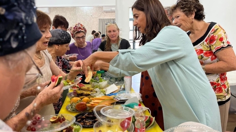 סדנת “פרי־אות” בשיטת הרמב”ם לוותיקי שדות דן - חדשות שדות דן ברמלוד נט