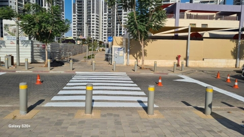 רמלה מתחדשת בסימוני כבישים לקראת שנת הלימודים - חדשות רמלה ברמלוד נט