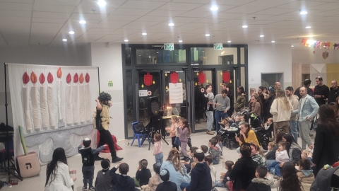 אור של קהילה: הדלקת נרות חנוכה מרגשת בנופי בן שמן - חדשות לוד ברמלוד נט