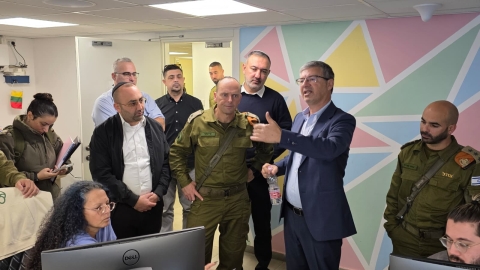 מוכנים לכל תרחיש: מפקד פיקוד העורף, האלוף שי קלפר, בביקור ברמלה - חדשות רמלה ברמלוד נט