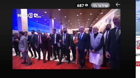 ברגעי ההיסטוריה: המשנה לראש העיר שימי טל ליווה את ביקור ראש ממשלת הודו מודי נרנדרה בכנסת - חדשות באר יעקב ברמלוד נט