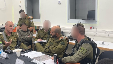 ביקור מפקד מחוז ירושלים והמרכז בגדוד תבור ברמלה של חטיבת החילוץ כחלק ממבצע ״שאגת הארי״ - חדשות רמלה ברמלוד נט