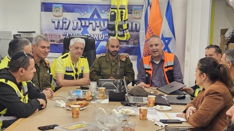 רסיסים וחלקי יירוט אותרו בלוד: העירייה קוראת לתושבים לגלות ערנות - חדשות לוד ברמלוד נט