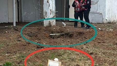 דרמה בלוד: רסיס נפל סמוך לצובר גז בבניין מגורים ללא נפגעים - חדשות לוד ברמלוד נט